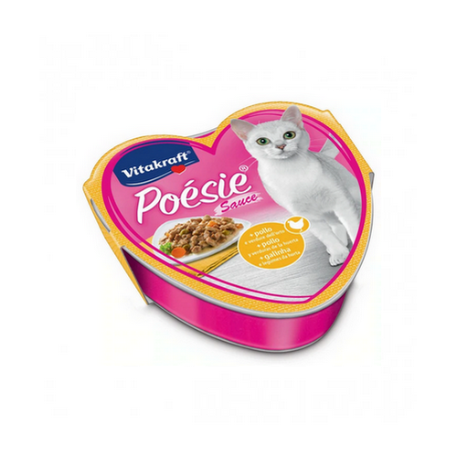 Vitakraft Poèsie Sauce per Gatti con Pollo e Verdure gr.85 - Magastore.it