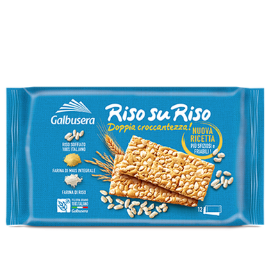 Crackers Galbusera Riso su Riso con Riso Soffiato - Magastore.it