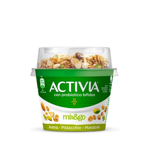 Yogurt Activia Mix&Go Danone Avena, Pistacchio e Mandorla da gr.170 - Magastore.it