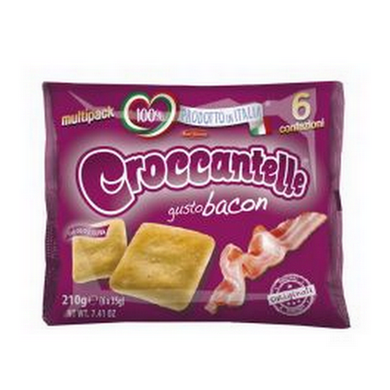 Croccantelle Gusto Bacon Forno Damiani gr.210 - Magastore.it