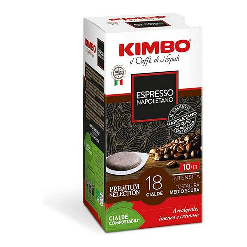Cialde Caffè Kimbo Espresso Napoletano 18 Cialde. - Magastore.it