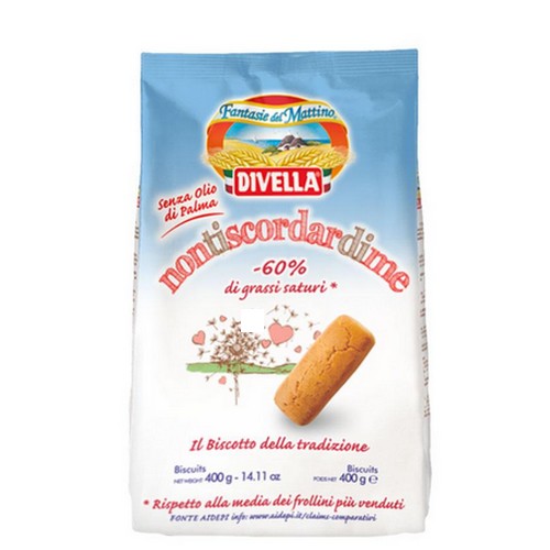 Biscotti Divella Integrali Ai Cereali Nontiscordardime gr.400 - Magastore.it