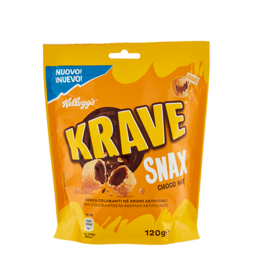 Kellogg's Krave Snax Choco Nut Da 120 Gr. - Magastore.it