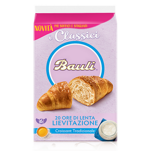 Merendine Bauli Croissant Classici da 6 pz. - Magastore.it