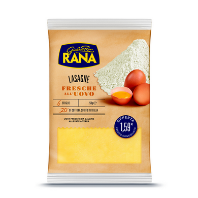 Lasagne fresche Rana all'uovo gr.250 - Magastore.it