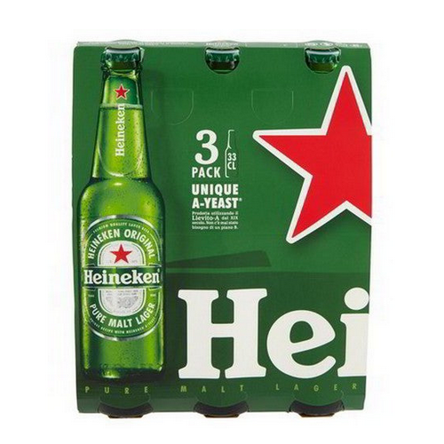 Birra Heineken Confezione Tris da 33 Cl. - Magastore.it