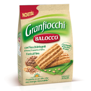 Biscotti Balocco Granfiocchi integrali gr.700 - Magastore.it