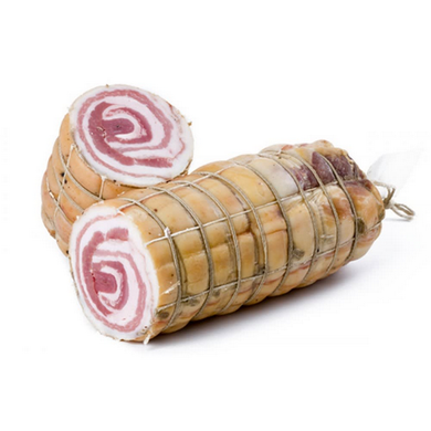 Pancetta di Zibello Artigianale a fette gr.100 - Magastore.it