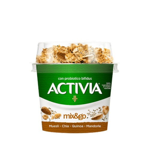Yogurt Activia Mix&Go Danone MuesIi, Chia, Quinoa e Mandorle da gr.170 - Magastore.it