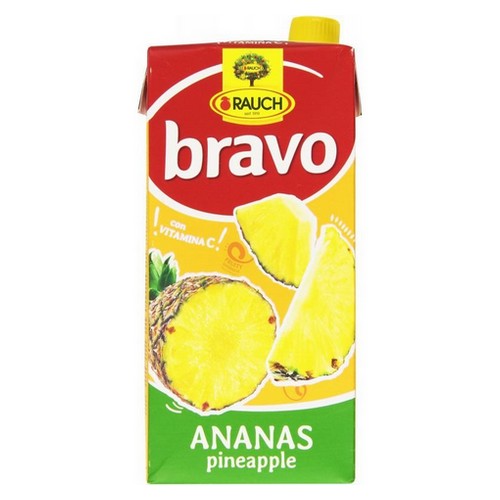 Succo di frutta Bravo Rauch all'Ananas lt.2 - Magastore.it
