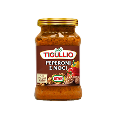 Pesto Tigullio con peperoni e noci gr.190 - Magastore.it