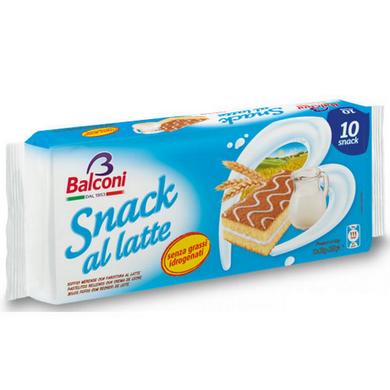 Merendine Balconi Snack al Latte confezione da pz.10 - Magastore.it