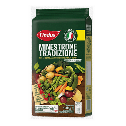 Findus Minestrone Tradizionale Surgelato kg.1 - Magastore.it