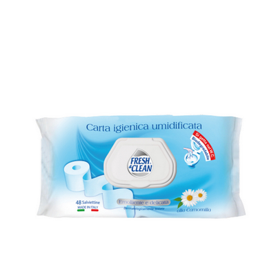 Carta Igienica Umidificata Fresh&Clean pz.48 - Magastore.it