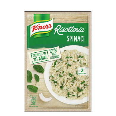 Risotto Knorr agli Spinaci busta da 2 porzioni - Magastore.it