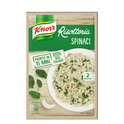 Risotto Knorr agli Spinaci busta da 2 porzioni - Magastore.it