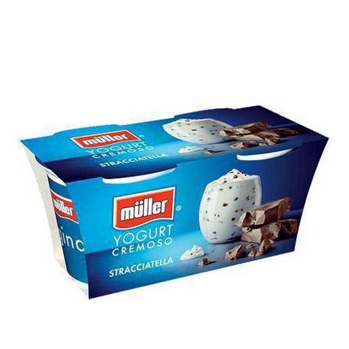 Yogurt Müller alla stracciatella cremoso intero 2 x gr.125 - Magastore.it