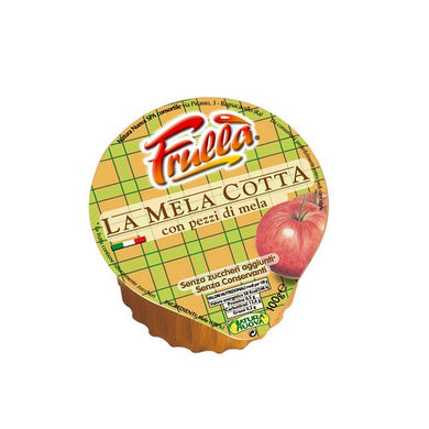 Polpa di frutta Frullà alla Mela Cotta con pezzi di mela gr.100 - Magastore.it