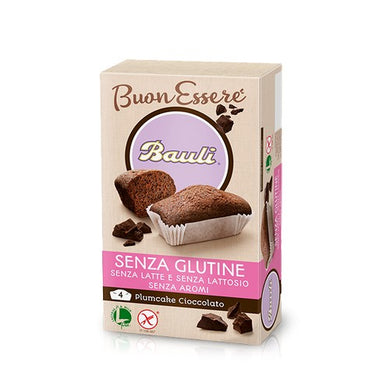 Merendine Bauli Plumcake al cioccolato senza glutine e senza lattosio confezione da pz.4 - Magastore.it