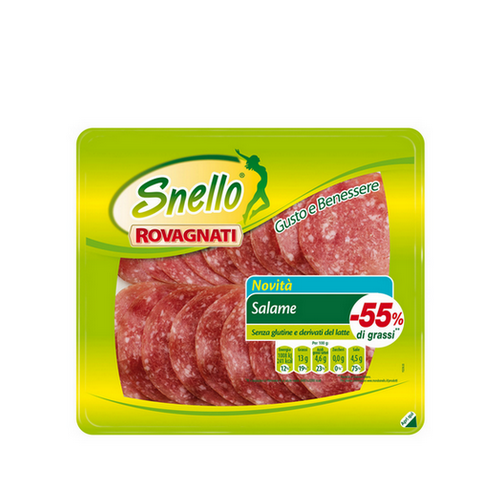 Affettati Rovagnati Snello Salame Milano confezione da 80 gr. - Magastore.it