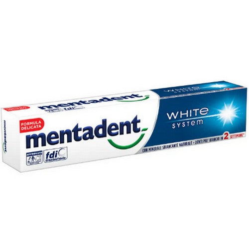 Dentifricio Mentadent White System da ml.75 - Magastore.it