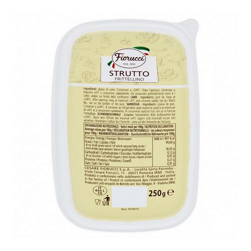 Strutto Frittellino Fiorucci Da 250 Gr. - Magastore.it