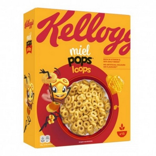 Cereali Integrali Miel Pops Loops Kellogg's Da 330 Gr. - Magastore.it