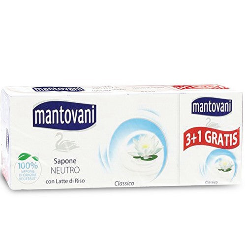 Saponette Mantovani Classico Da 4 Saponette - Magastore.it