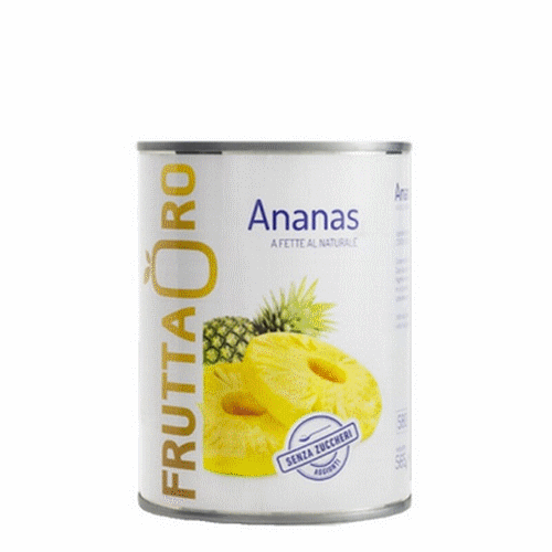 Ananas A Fette Al Naturale Frutta Oro Da 565 Gr. - Magastore.it