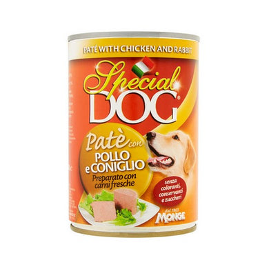 Patè Monge Special Dog Con Pollo E Coniglio Da 400 Gr. - Magastore.it