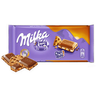 Tavoletta Di Cioccolato Milka Chips Ahoy Da 100 Gr. - Magastore.it