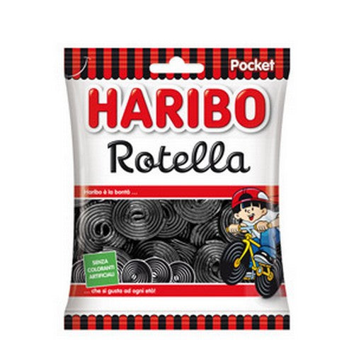 Haribo Rotella senza Coloranti Artificiali in Busta 100 Gr. - Magastore.it