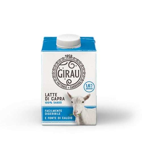 Latte di Capra Girau Parzialmente Scremato 100% Sardo UHT da 500 ml. - Magastore.it