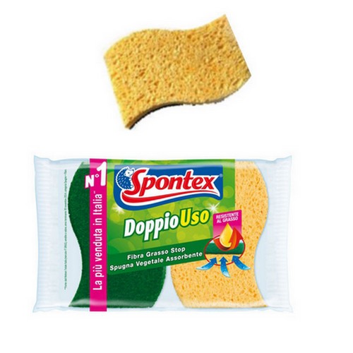 Spugne Doppio Uso Grasso Stop Spontex Da 2 Pezzi. - Magastore.it