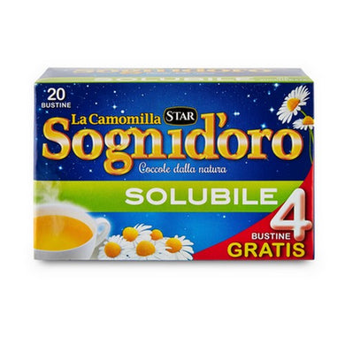 Camomilla Sognid'oro Star Solubile Zuccherata 20 Filtri - Magastore.it