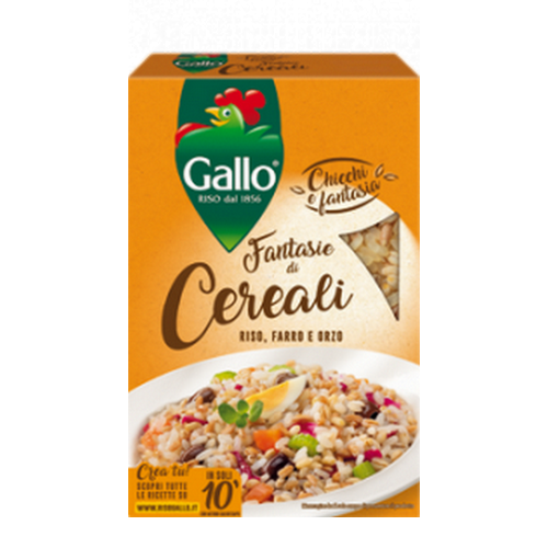 Riso Gallo ai 3 Cereali con Riso,Farro e Orzo gr.800 - Magastore.it