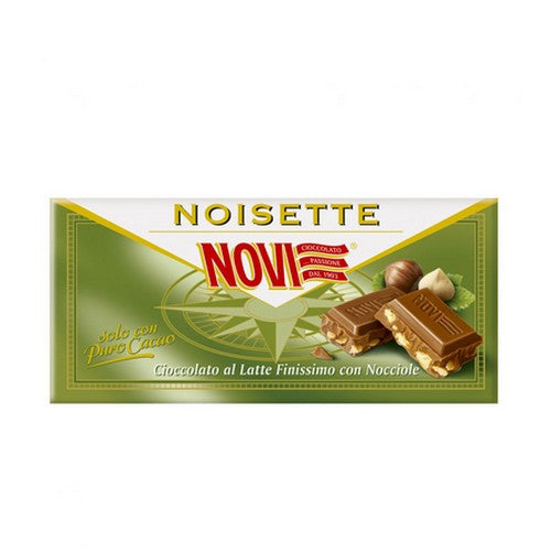 Cioccolato Noisette Al Ltte Finissimo Con Nocciole Novi Tavoletta Da 100gr. - Magastore.it