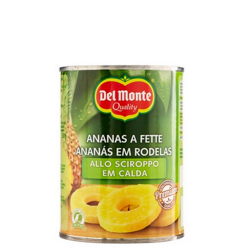 Ananas a fette allo sciroppo Del Monte gr.570 - Magastore.it