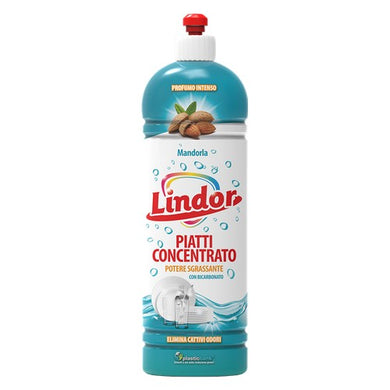 Detergente Lindor Piatti Concentrato Alla Madorla Da 900 Ml. - Magastore.it