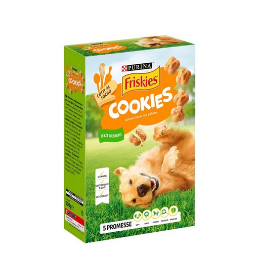 Biscotti per Cani Adulti Cookies Friskies Da gr.500 - Magastore.it
