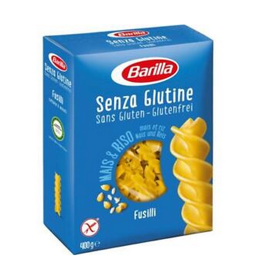 Pasta Barilla Senza Glutine Fusilli Con Mais Bianco,Mais Giallo E Riso Barilla Da 400 Gr. - Magastore.it