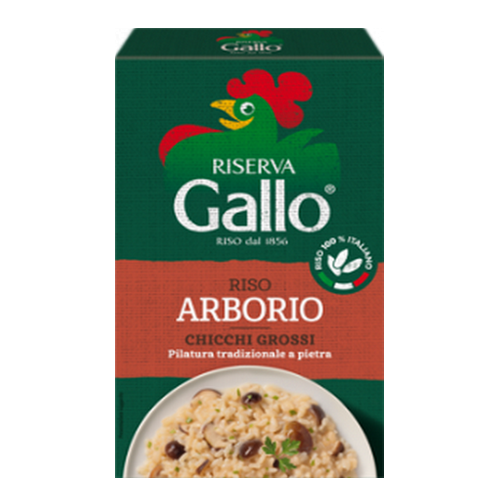 Riso Gallo Arborio Chicchi Grossi kg.1 - Magastore.it