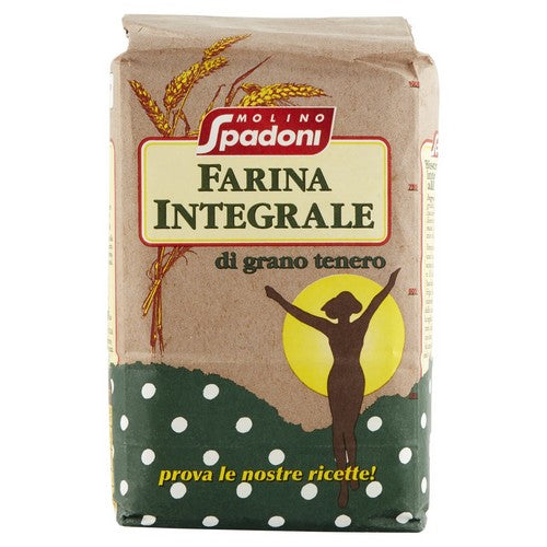 Farina Integrale Di Grano Tenero Molino Spadoni Da 1 Kg. - Magastore.it