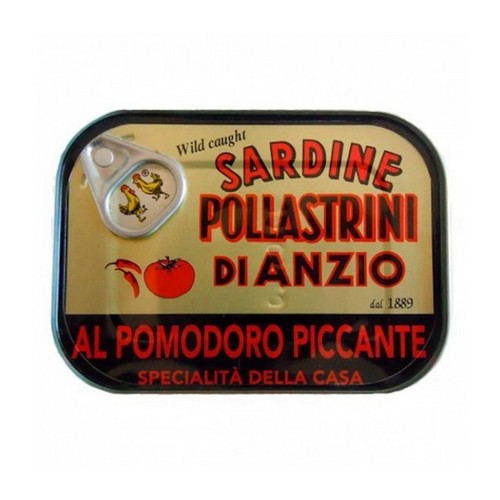 Sardine Al Pomodoro Piccante Pollastrini Da 100 Gr. - Magastore.it
