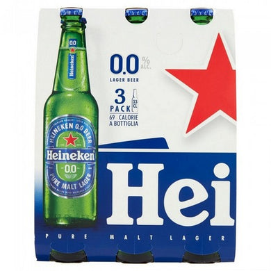 Birra Analcolica Heineken 3 Conf. Da 33 Cl. - Magastore.it