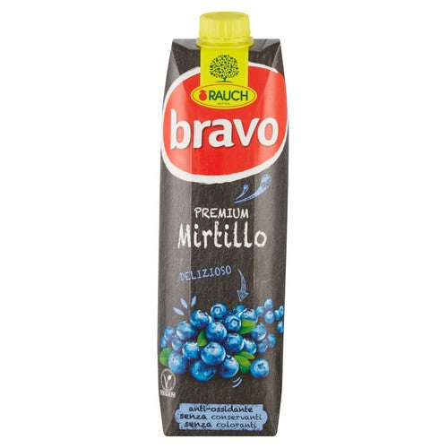 Succo Di Frutta Bravo Rauch Premium Al Mirtillo Da 1 Lt. - Magastore.it