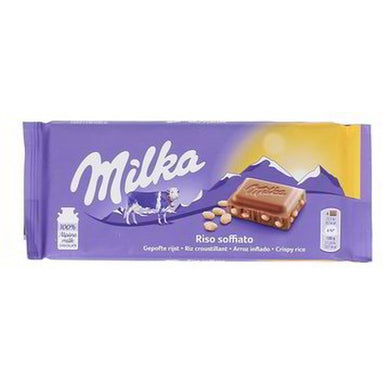 Tavoletta Di Cioccolato Milka Riso Soffiato Da 100 Gr. - Magastore.it