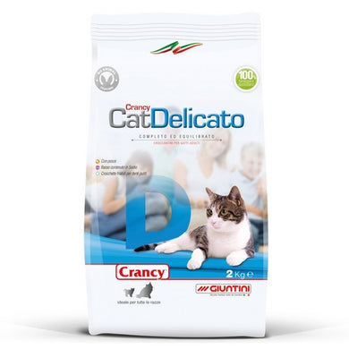 Croccantini Crancy Delicato per gatti adulti kg.2 - Magastore.it