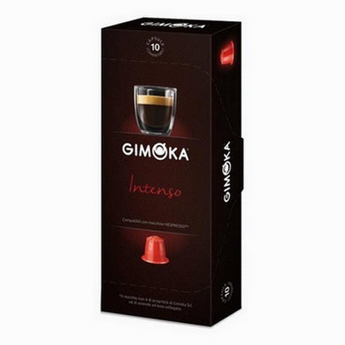 Capsule Caffè Gimoka Espresso Intenso Compatibili Nespresso 10 pz. - Magastore.it