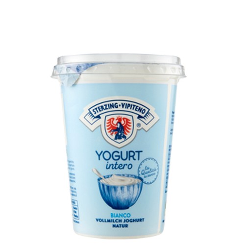 Yogurt Vipiteno Intero Bianco 500 gr. - Magastore.it